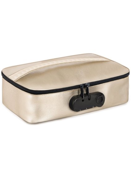 Uzamykatelný kufřík na erotické pomůcky Dorcel Discreet Box Gold