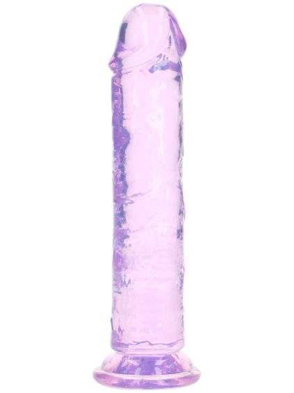 Realistické dildo s přísavkou RealRock 8"  fialové