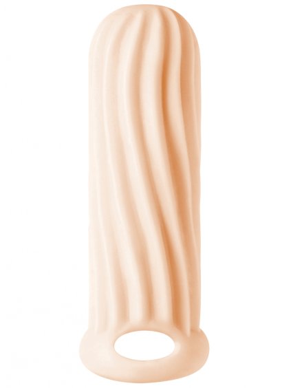Zvětšovací návlek na penis Homme Wide Flesh  pro 11 – 15 cm