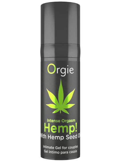 Stimulační gel pro ženy i muže Orgie Hemp!  15 ml