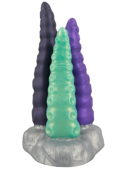 Dildo s přísavkou Beasty Cocks Triple Tentacle