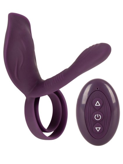 Párový vibrátor s kroužkem na penis RC Couple´s Vibrator 2