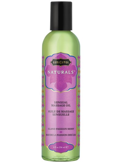 Masážní olej Kama Sutra Island Passion Berry  236 ml