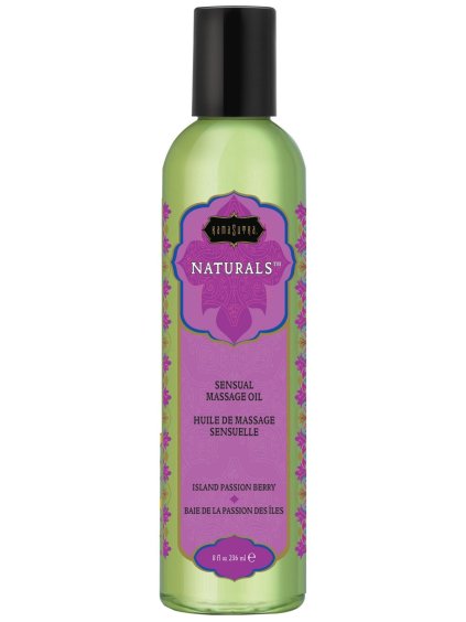 Masážní olej Kama Sutra Island Passion Berry  236 ml