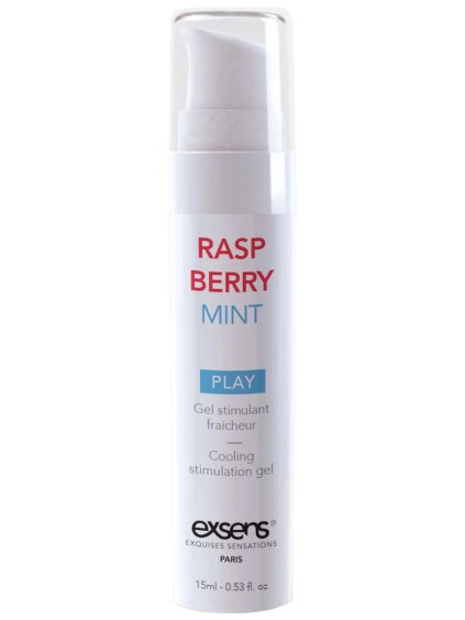 Stimulační gel na klitoris Exsens Raspberry Mint  15 ml