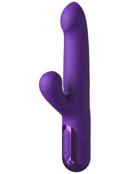 Přirážecí vibrátor s králíčkem Super Sonix Thruster