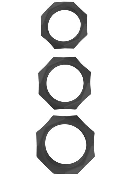 Sada erekčních kroužků Heavy C-Ring  3 ks