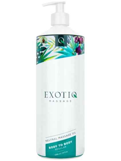 Masážní olej Exotiq Body To Body  1 l