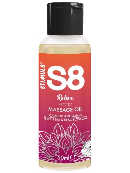 Masážní olej S8 Relax, 50 ml