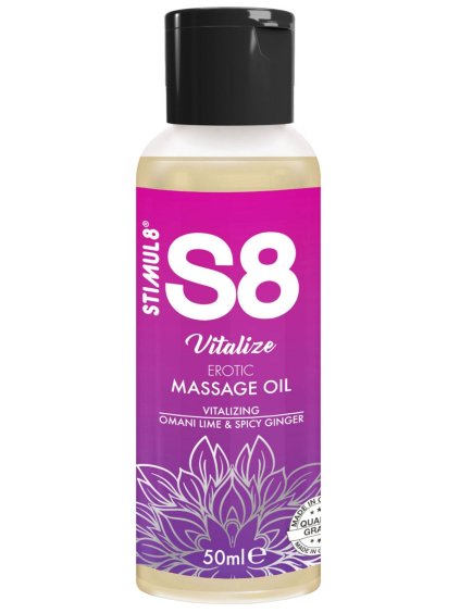 Masážní olej S8 Vitalize, 50 ml