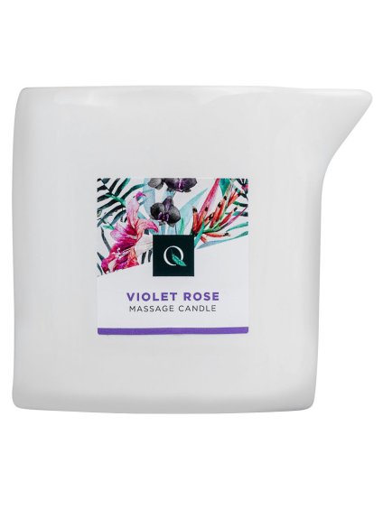 Masážní svíčka Exotiq Violet Rose  200 g