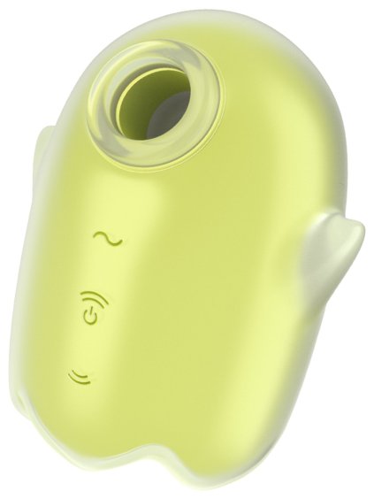 Pulzační a vibrační stimulátor klitorisu Satisfyer Glowing Ghost