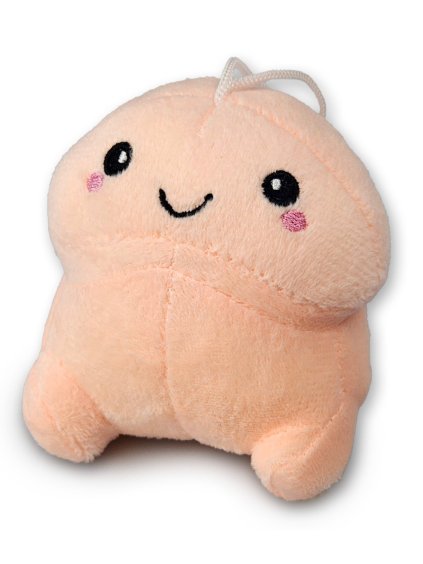 Plyšový penis, 10 cm