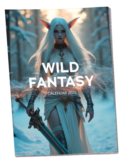 Nástěnný kalendář WILD FANTASY 2026