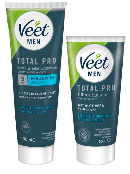 Depilační sada pro muže Veet TOTAL PRO