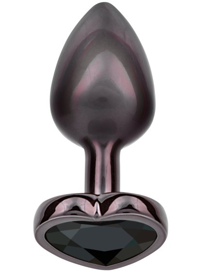Kovový anální kolík se srdíčkem Jewel Small