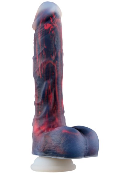 Realistický přirážecí vibrátor NOCTURA