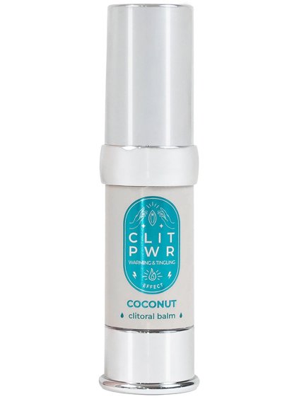 Stimulační balzám na klitoris Clit Pwr Coconut  15 ml