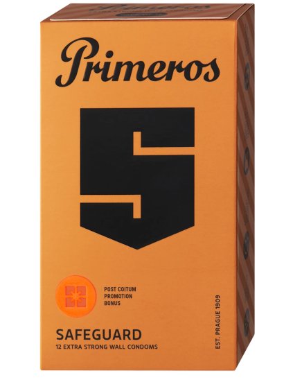 Zesílené kondomy Primeros SAFEGUARD  12 ks