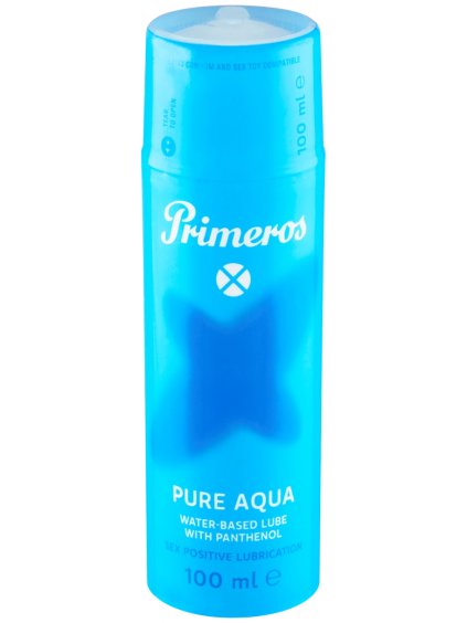 Vodní lubrikační gel Primeros PURE AQUA  100 ml