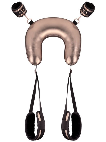 Bondage postroj s polštářem Rosy Gold