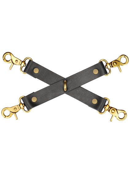 Kožený poutací kříž Liebe Seele Samurai