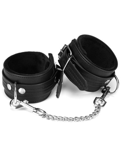 Pouta na nohy z recyklované kůže Liebe Seele Black Bond