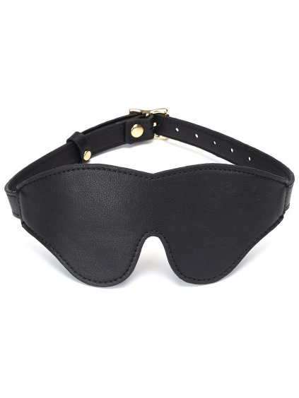 Kožená maska na oči Liebe Seele Dark Secret