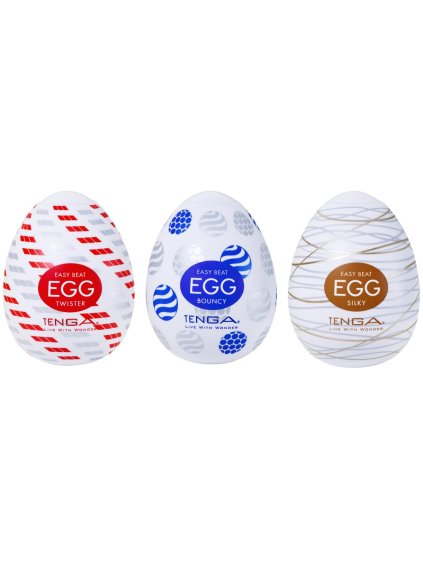 Masturbační vajíčka TENGA Egg Standard Set 2  3 ks