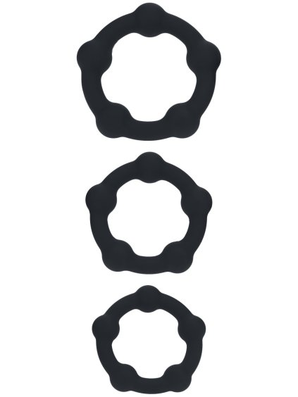 Sada stimulačních erekčních kroužků Levelz  3 ks