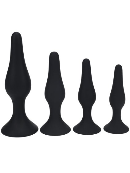 Sada análních kolíků s přísavkou Levelz  4 ks