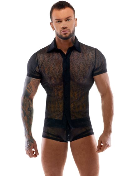 Krajkové pánské tričko Svenjoyment (Velikost S)