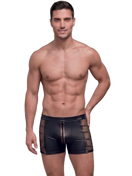 Wetlook pánské boxerky se zipem NEK (Velikost S)