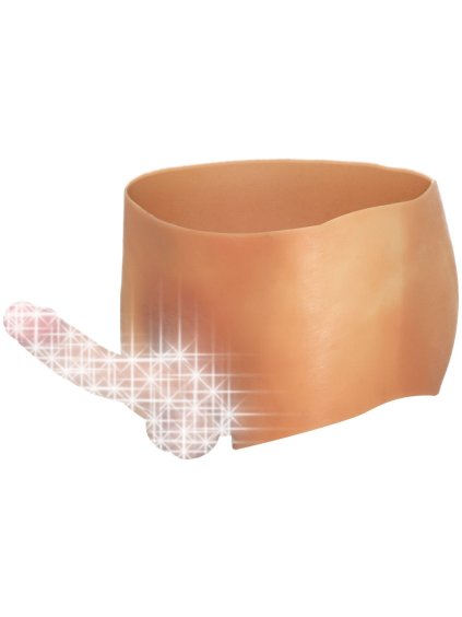 Silikonové boxerky s penisem Hidden Desire (Velikost S/M)