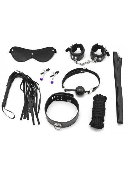 Sada BDSM pomůcek Amazing Bondage Sex Toy Kit  8 dílů