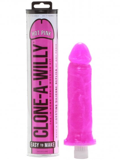 Sada pro odlitek penisu Clone-A-Willy Hot Pink  vibrátor