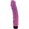 Realistický gelový vibrátor Penetrating Pleasures  fialový