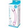 Oboustranné skleněné dildo Gläs Double Trouble Purple Dildo