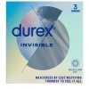 Ztenčené kondomy Durex Invisible  3 ks