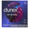Vroubkované hřejivé kondomy Durex Intense  3 ks