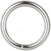 Kovový erekční kroužek Silver Ring (Velikost malý (S))