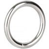Kovový erekční kroužek Silver Ring (Velikost malý (S))