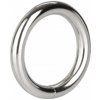 Kovový erekční kroužek Silver Ring (Velikost malý (S))