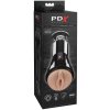 Sací a vibrační umělá vagina PDX Elite Cock Compressor Vibrating Stroker