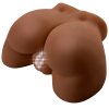 Zadeček - vibrační masturbátor Vibrating Ass Brown