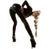 Latexový catsuit pro ženy se dvěma zipy LATE X (Velikost XS)