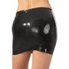 Latexová minisukně LATE X, černá (Velikost S)