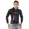 Latexová košile LATE X, černá (Velikost S)