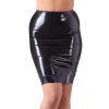 Latexová sukně ke kolenům LATE X (Velikost S)