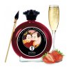 Slíbatelný bodypainting Shunga Sparkling Strawberry Wine  100 ml